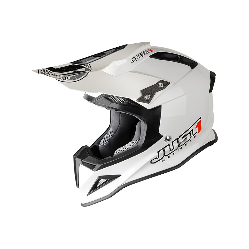 картинка  Кроссовый шлем JUST 1 J12 Solid White 